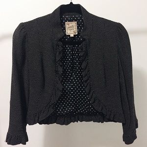 Nanette Lepore - Short polka dot  jacket (Size 0)